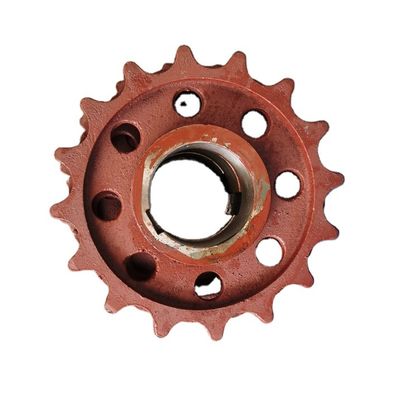 7 Tooth Cast Iron Boiler Chain Sprocket Wheel Antiwear 9kg