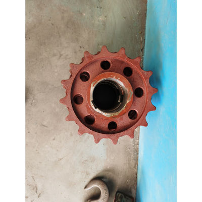 7 Tooth Cast Iron Boiler Chain Sprocket Wheel Antiwear 9kg